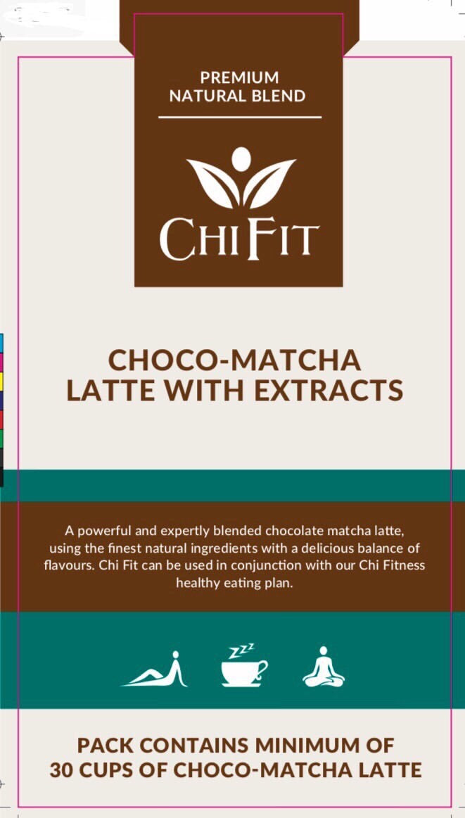 Chi Fit Choco-Matcha Latte with Extracts