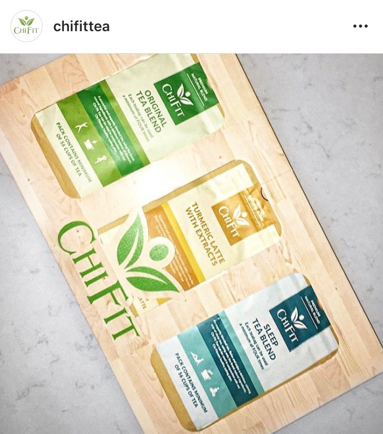 Chi Fit Corporate Gift box contains 3 packs of Product in sustainable packaging