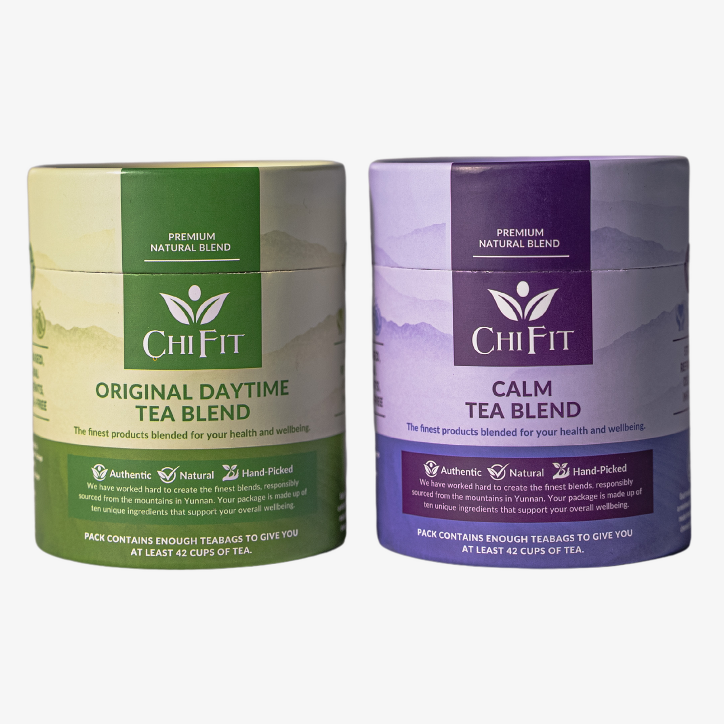 Chi Fit Bundle: Calm Tea Blend and Chi Fit Original Tea Blend